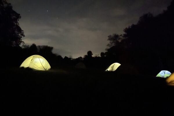 Contact Detail Image - Tents at Night