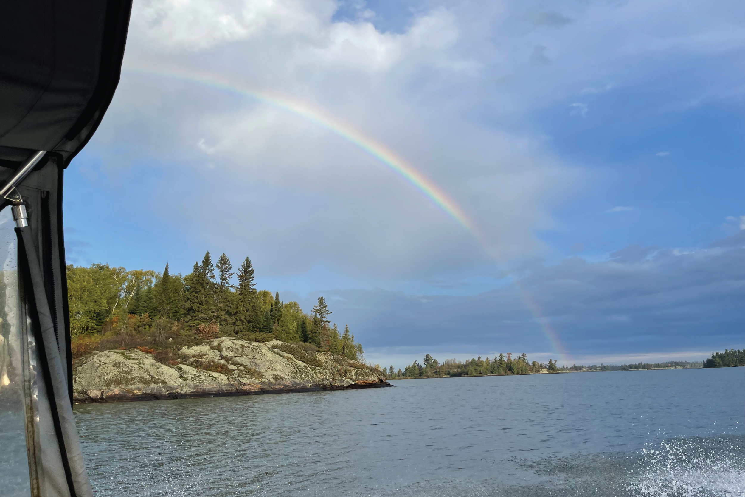 Rainbow over Open Water